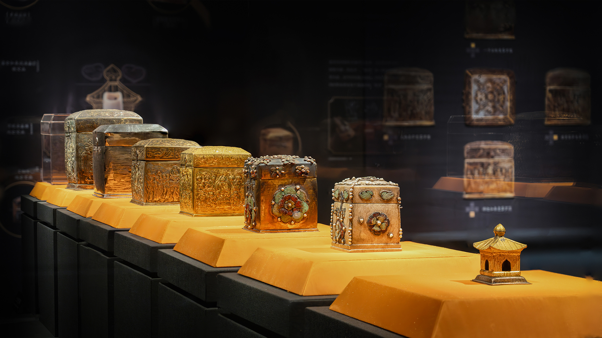 Tang Dynasty masterpiece for the Buddha's relic