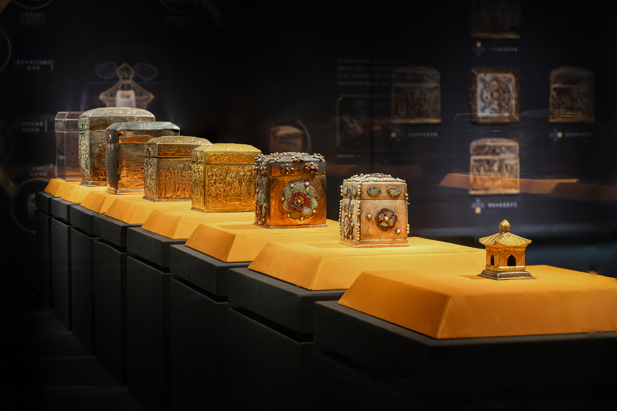 Tang Dynasty masterpiece for the Buddha's relic