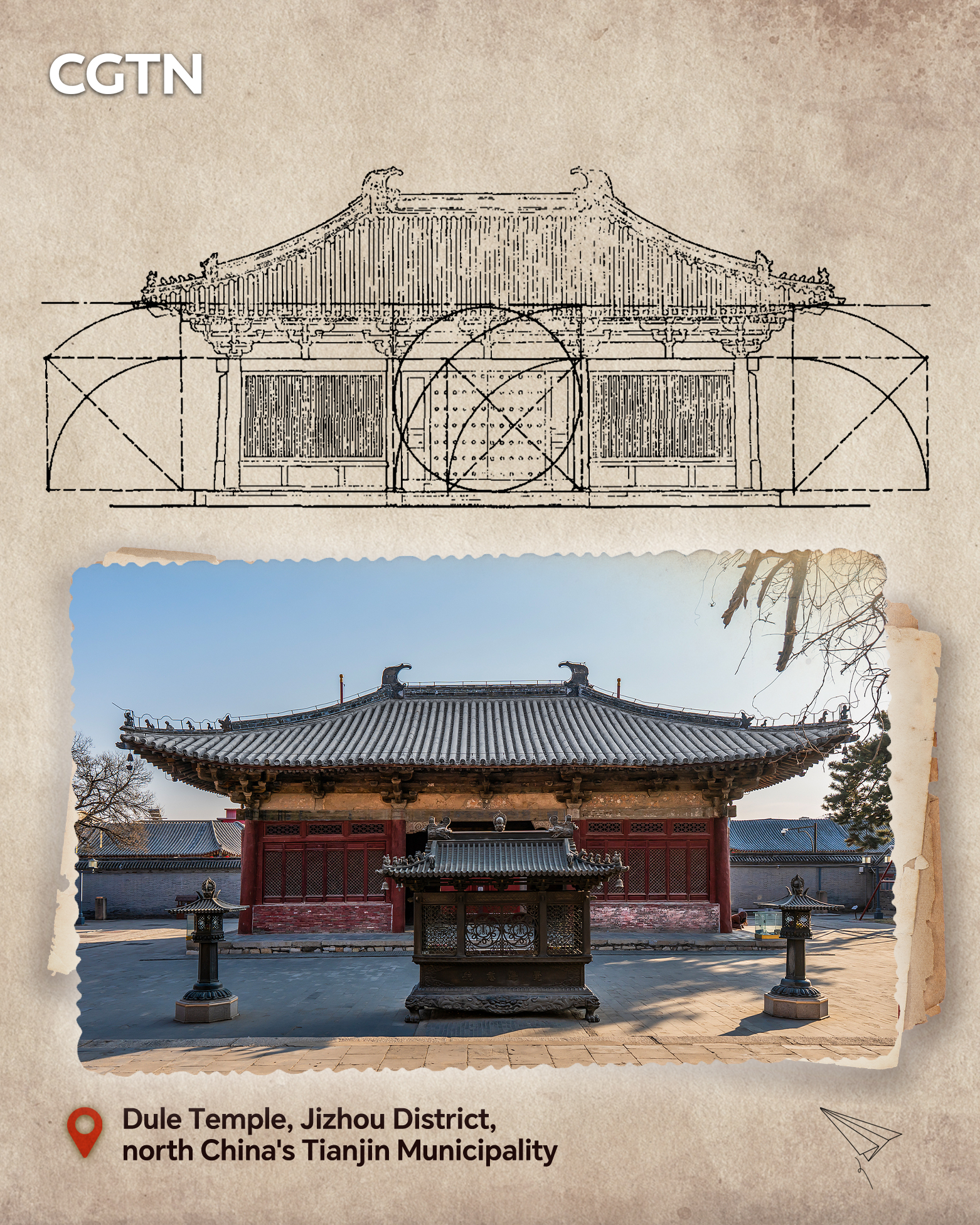 The beauty of proportion in traditional Chinese architecture