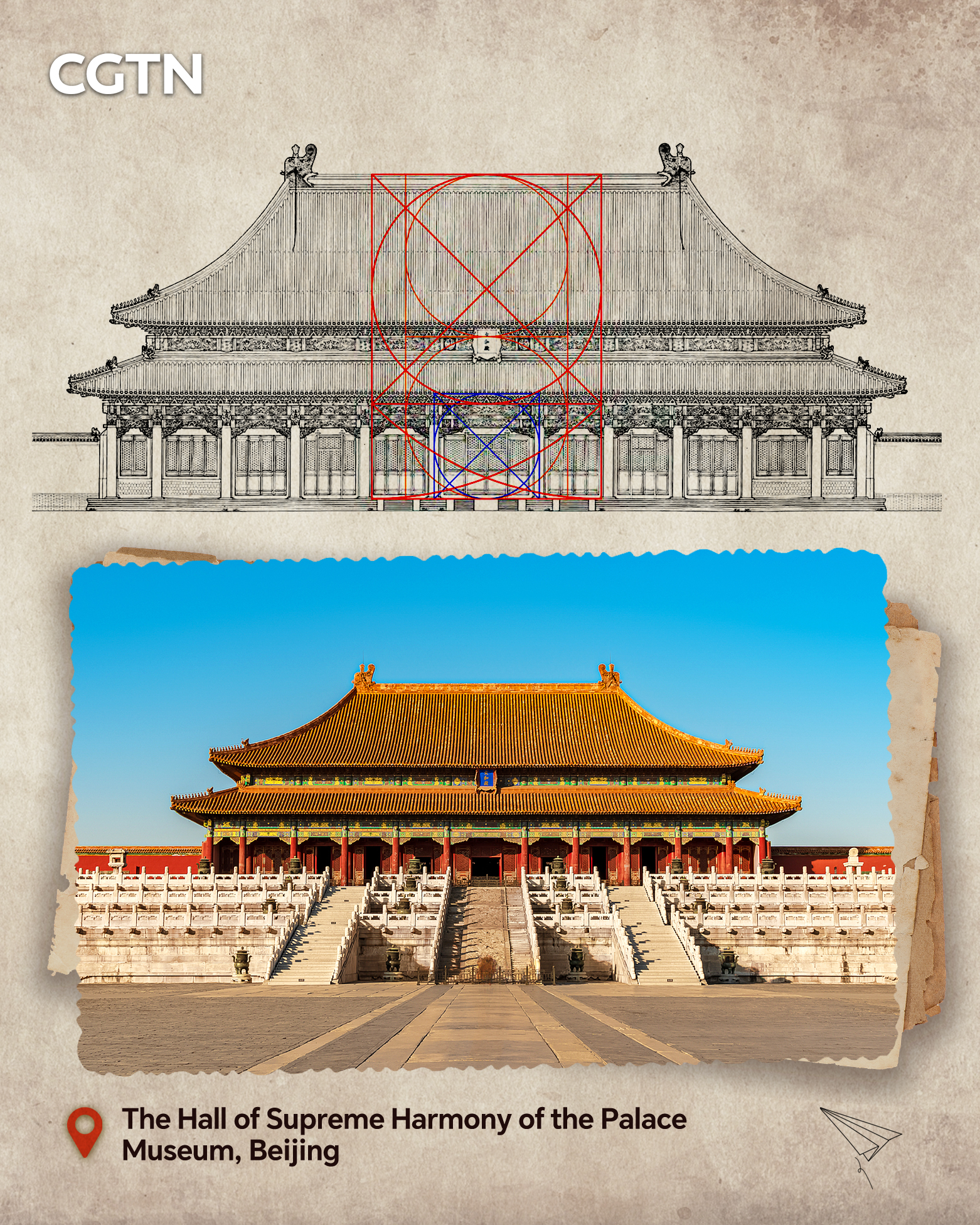 The beauty of proportion in traditional Chinese architecture