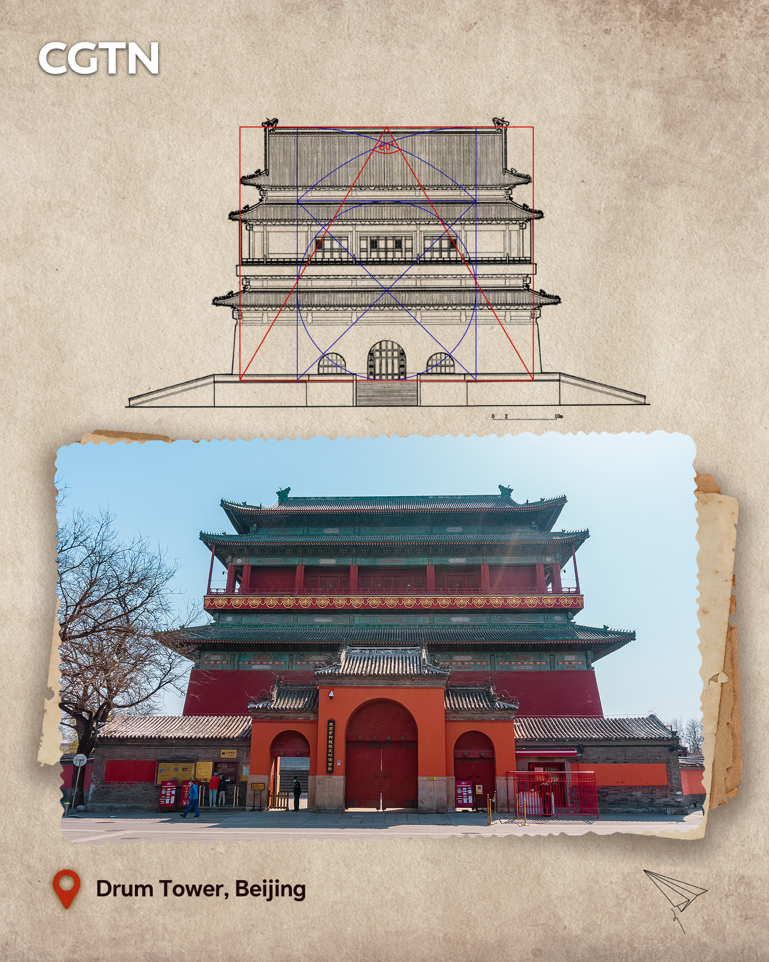The beauty of proportion in traditional Chinese architecture