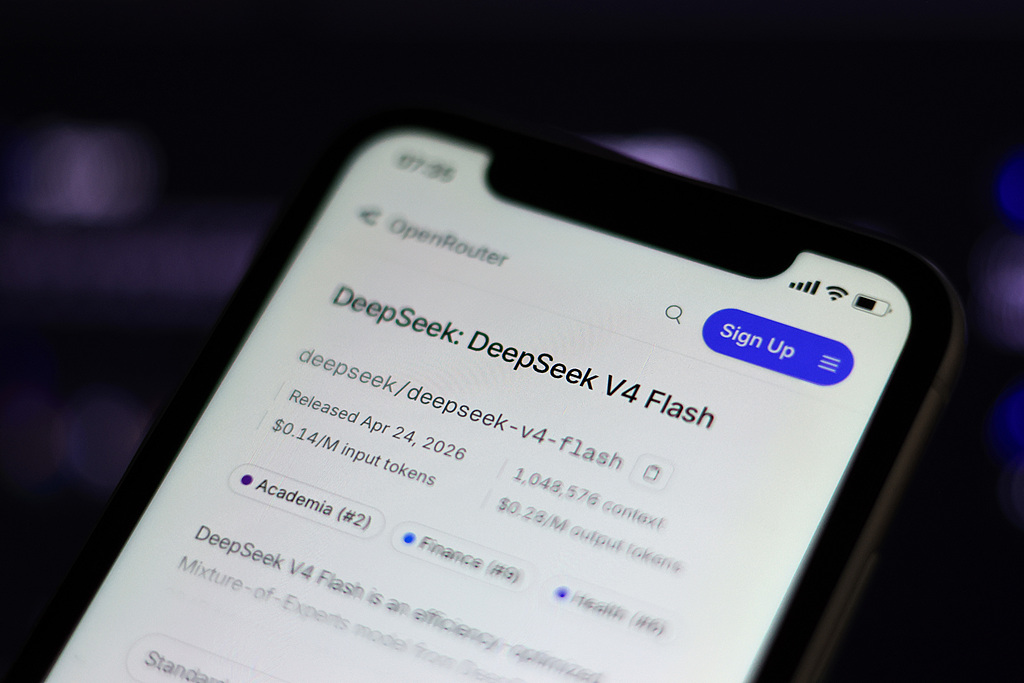 The global usage volume of DeepSeek V4 Flash Agent surpasses that of Openclaw for the first time on May 9, 2026. /VCG