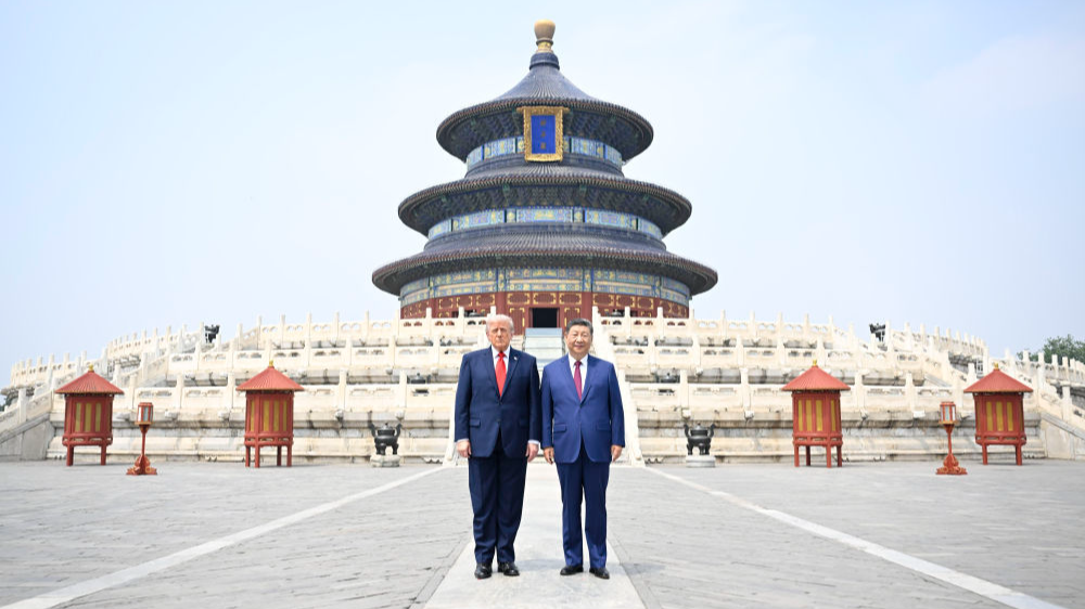 Xi Jinping, Donald Trump visit Temple of Heaven in Beijing