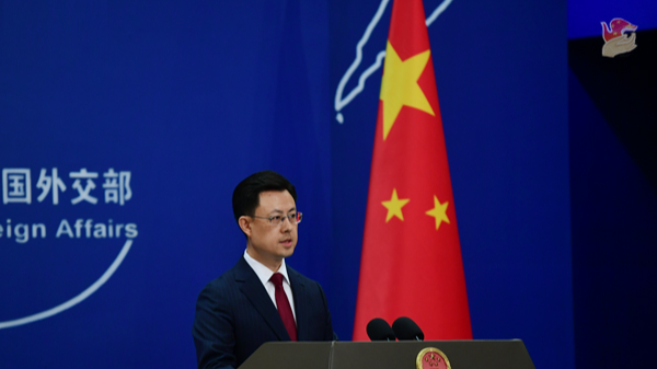 File photo of Chinese Foreign Ministry spokesperson Guo Jiakun. /VCG