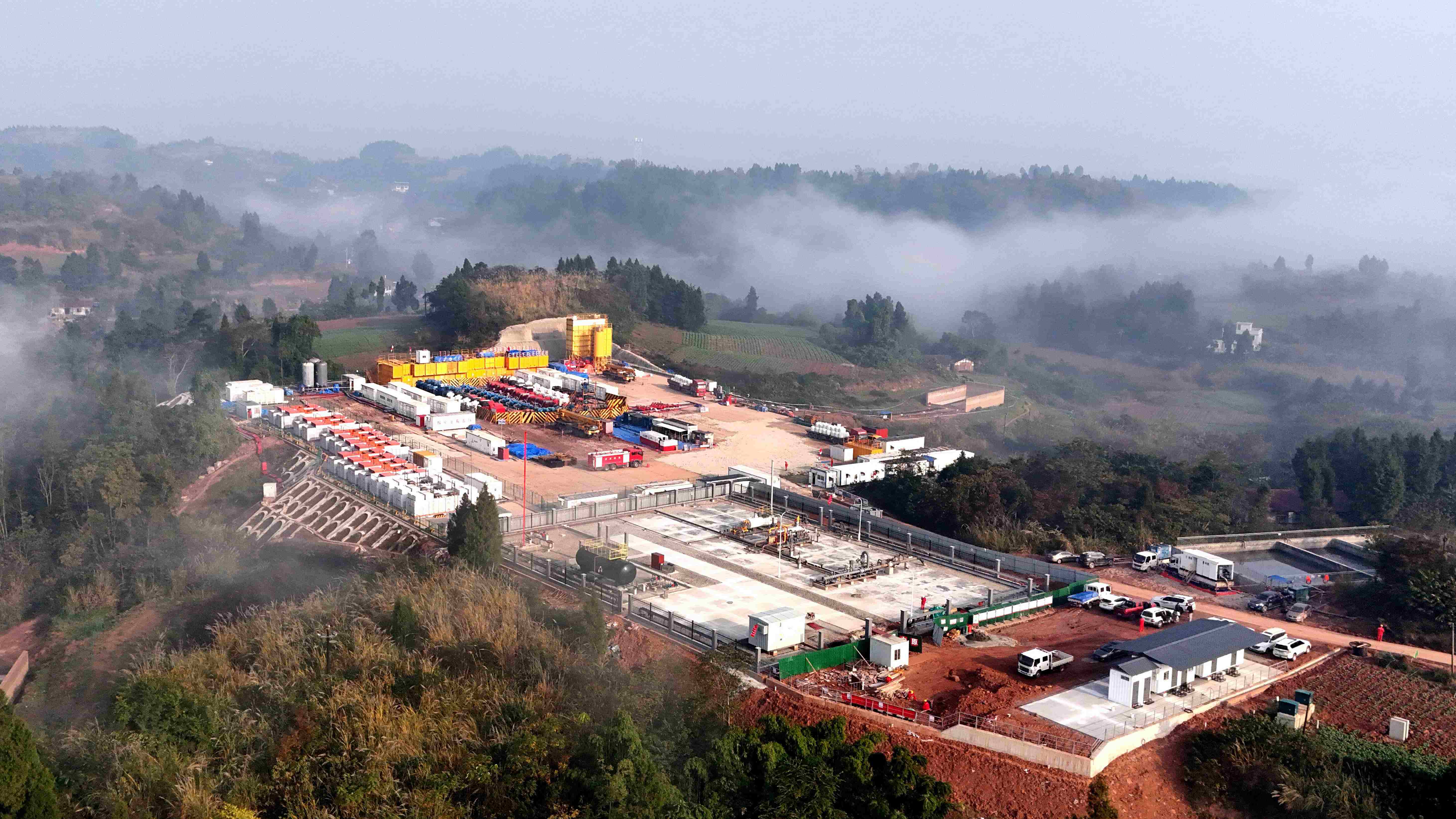 The Ziyang Dongfeng shale gas field. /CMG