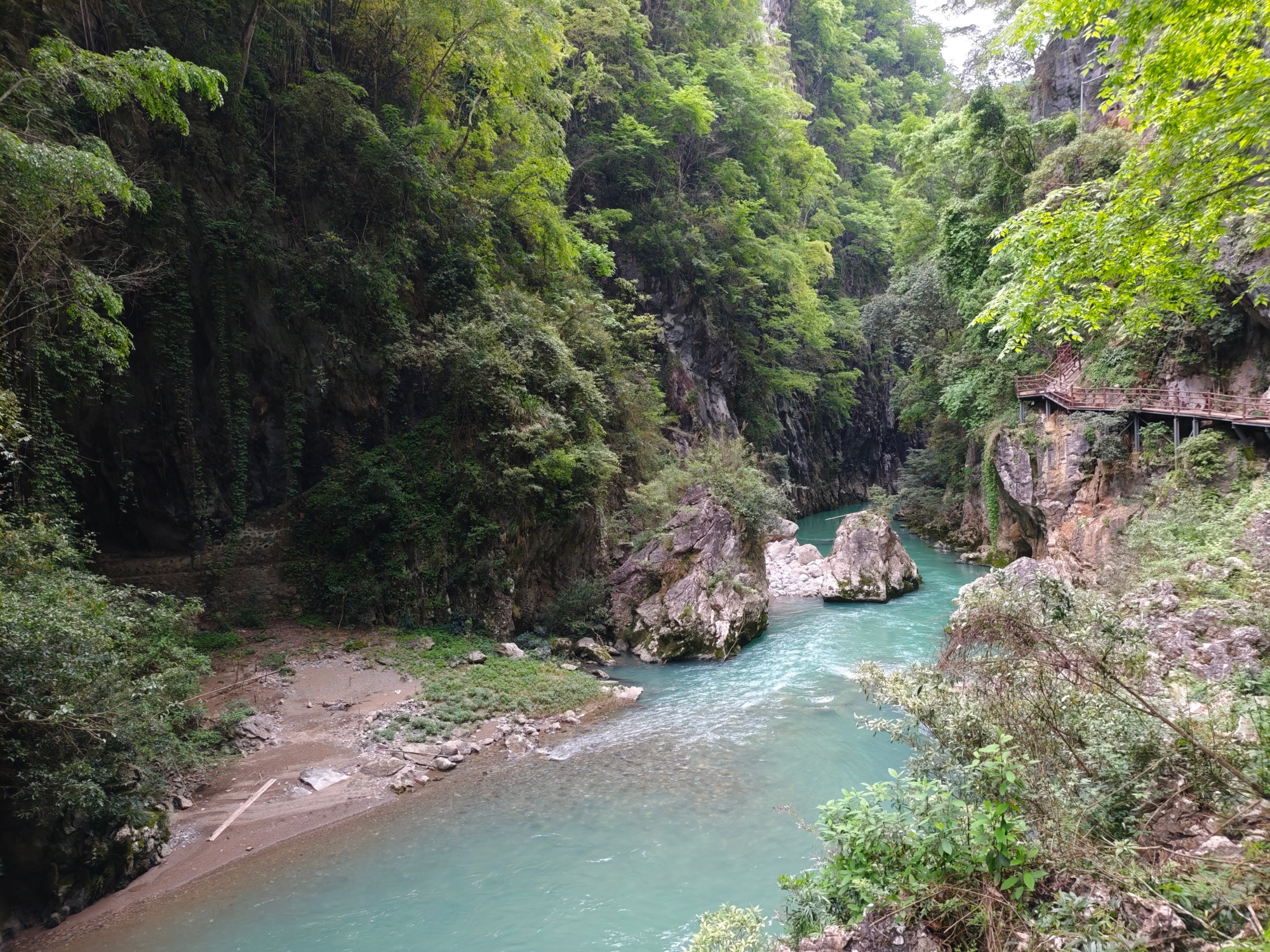 A view of the Mayanghe National Nature Reserve in southwest China's Guizhou Province /Tongren Media Convergence Center