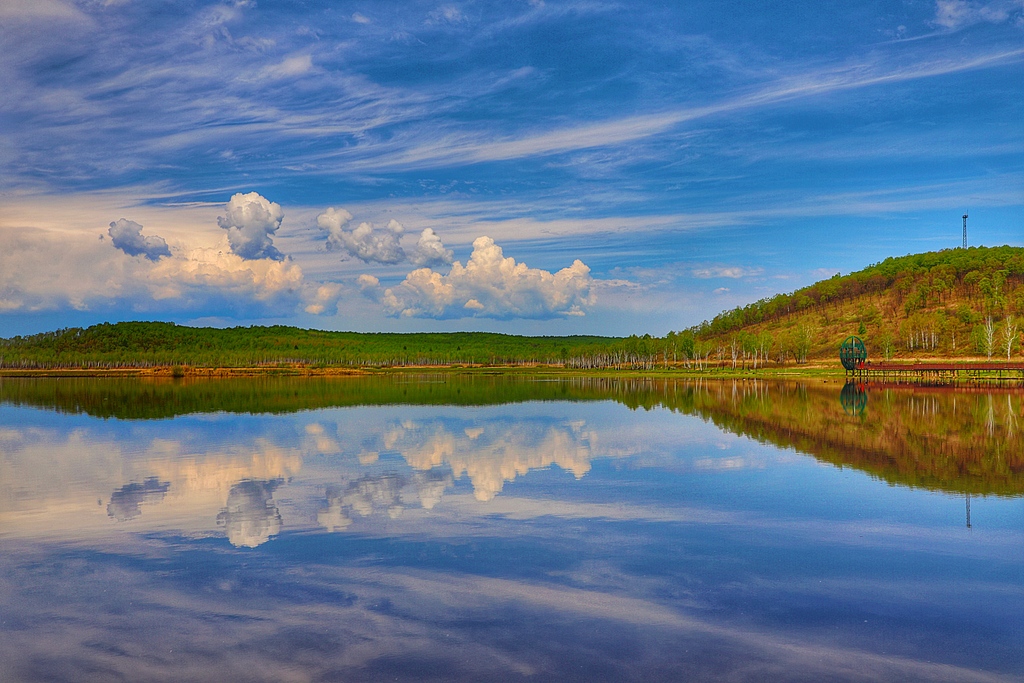 Gongbiela River National Nature Reserve, northeast China's Heilongjiang Province, May 26, 2024. /VCG