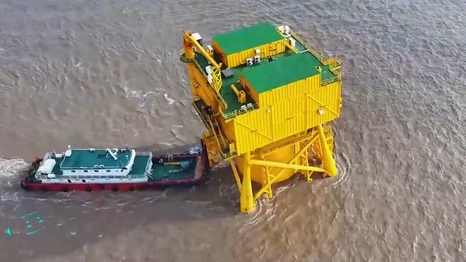 A view of part of the world's first commercial underwater data center. /CMG