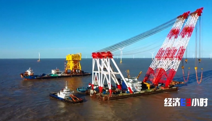 The underwater data center while under construction. /CMG