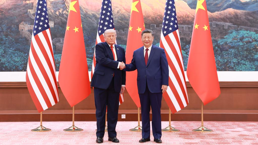 Chinese President Xi Jinping holds talks with US President Donald Trump, who is on a state visit to China, at the Great Hall of the People in Beijing, capital of China, May 14, 2026. /Xinhua