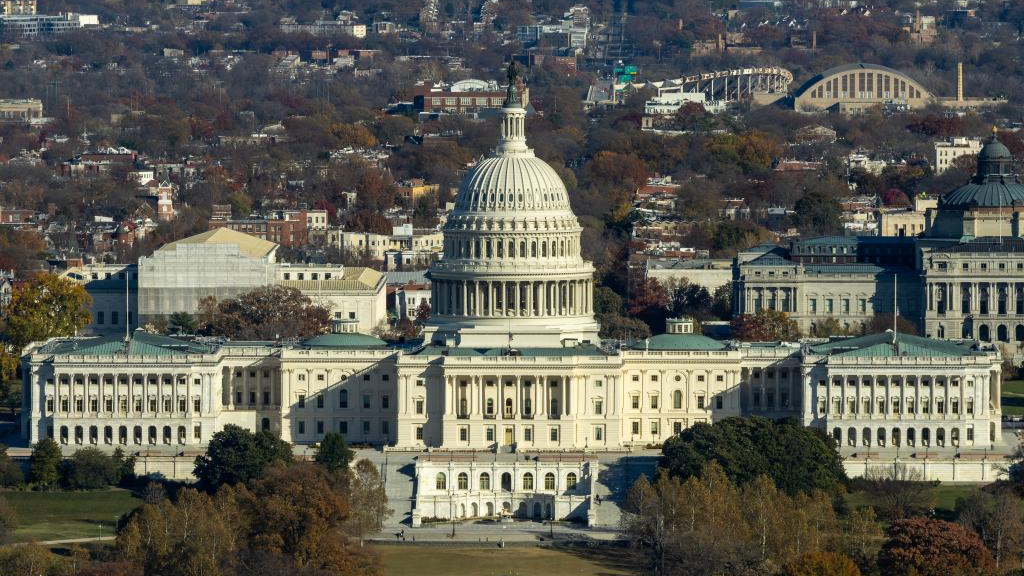 The US Capitol building in Washington, DC, the United States, November 17, 2025. /Xinhua
