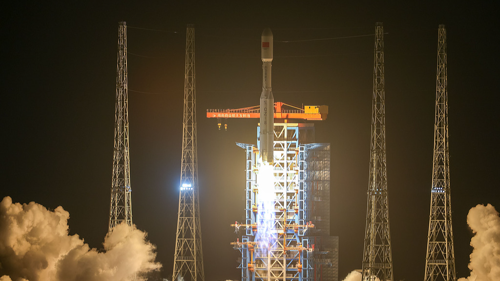China launches new batch of satellite for Spacesail Constellation from the Hainan International Commercial Aerospace Launch Center in the southern island province of Hainan, May 17, 2026. /VCG 