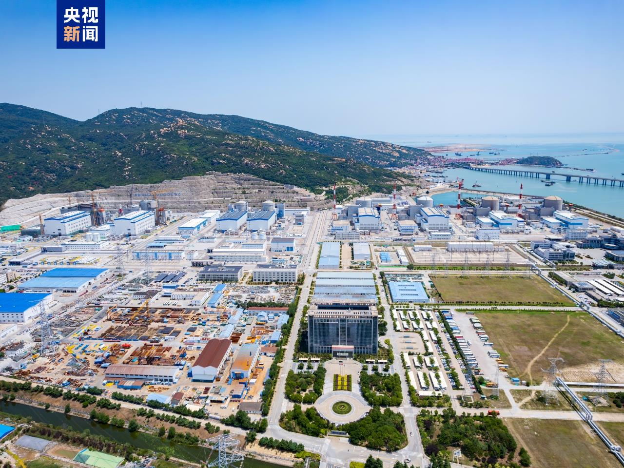 China's Tianwan nuclear power station, Lianyungang, Jiangsu Province, east China. /CMG