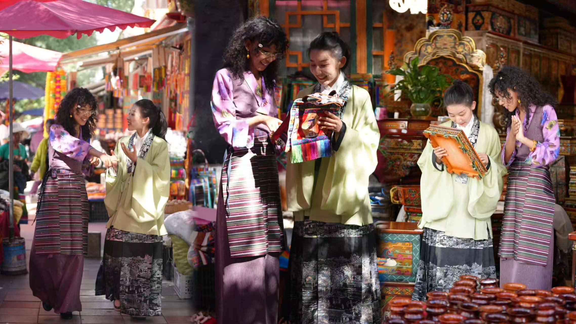 Hanfu Citywalk | How to explore scenic Xizang