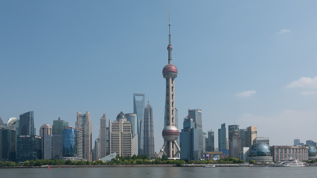 A view of Lujiazui in east China's Shanghai, April 30, 2026. /VCG