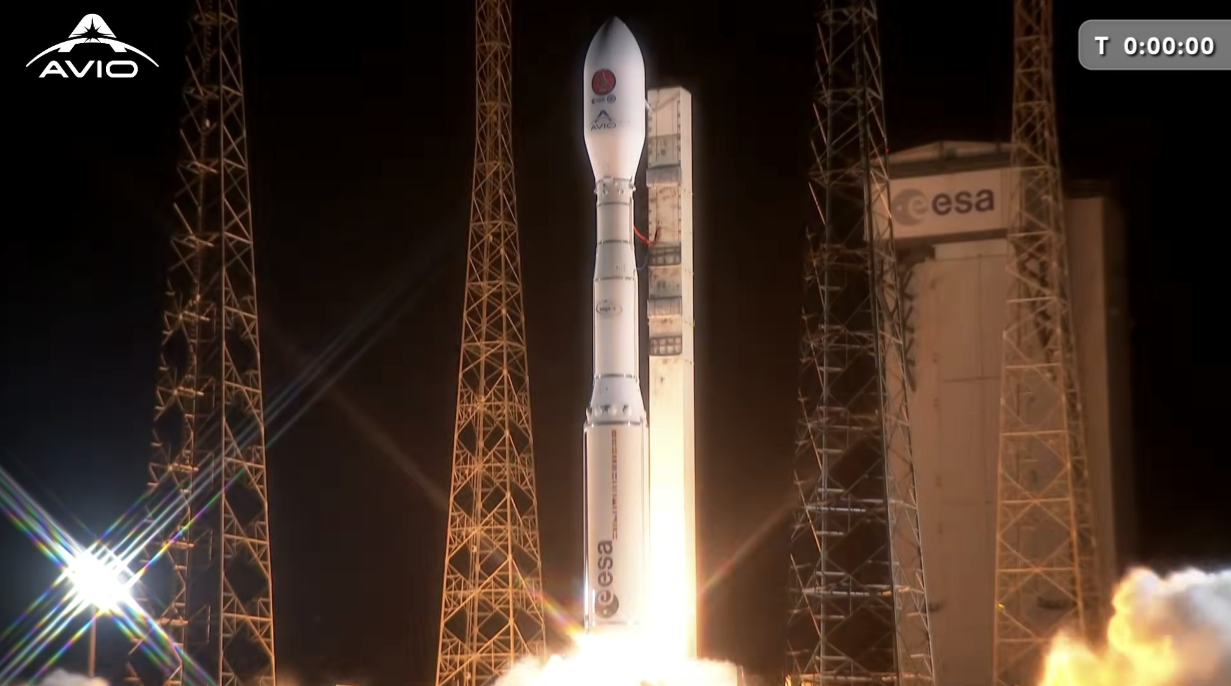  The Solar wind Magnetosphere Ionosphere Link Explorer (SMILE) mission was launched aboard a Vega-C rocket from the Guiana Space Centre in Kourou, French Guiana, on May 19. (Courtesy: ESA) 