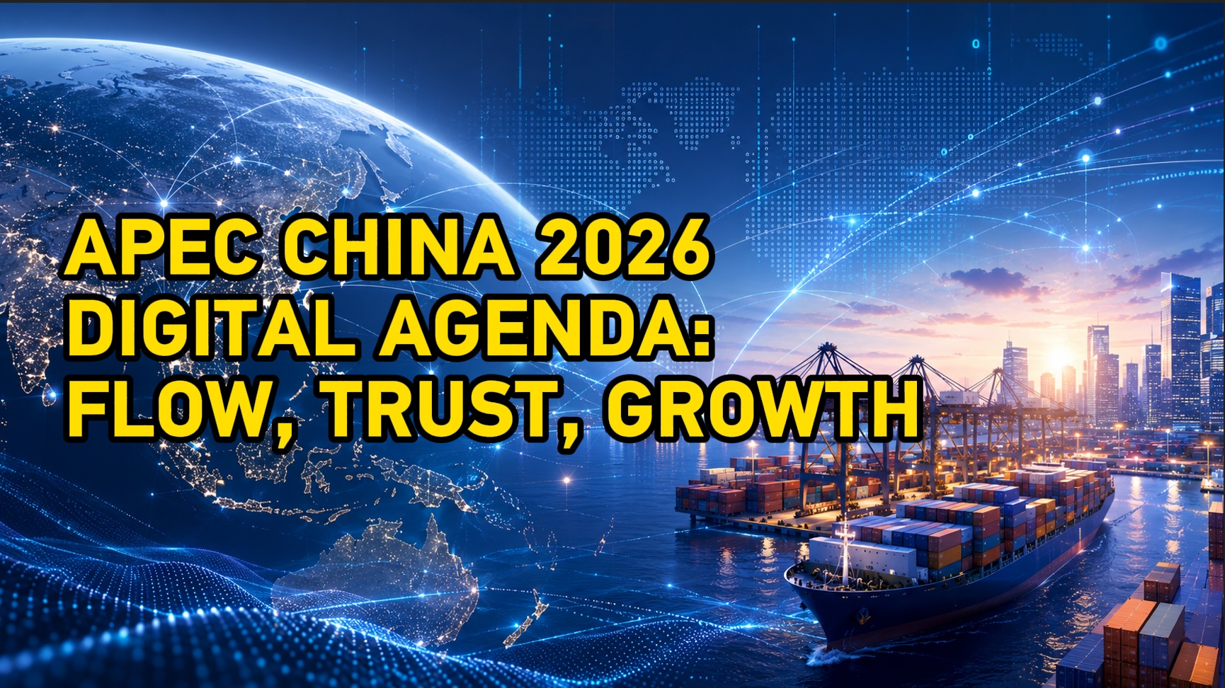 APEC's digital agenda: Flow, trust and growth