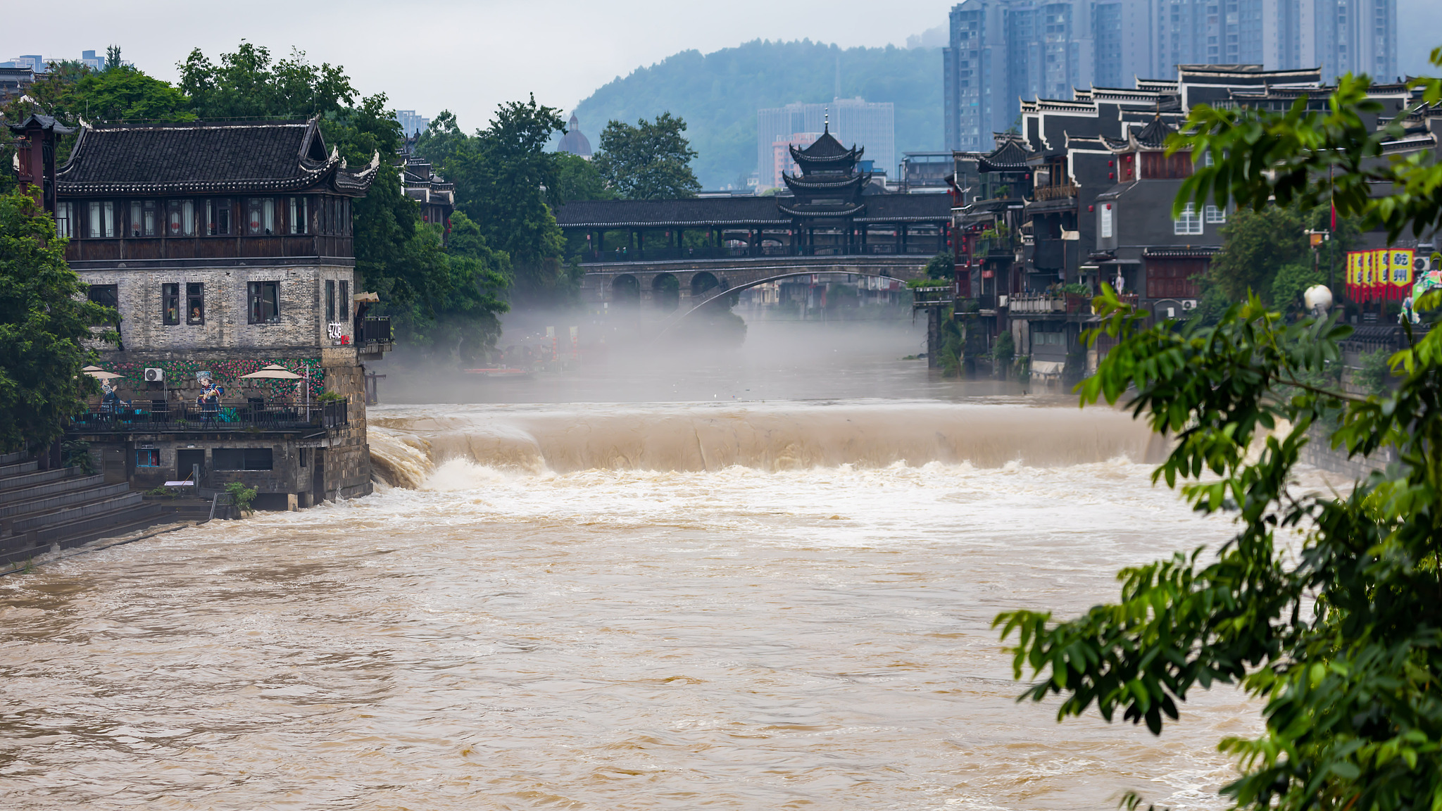 Record rainfall hits parts of China amid severe downpours