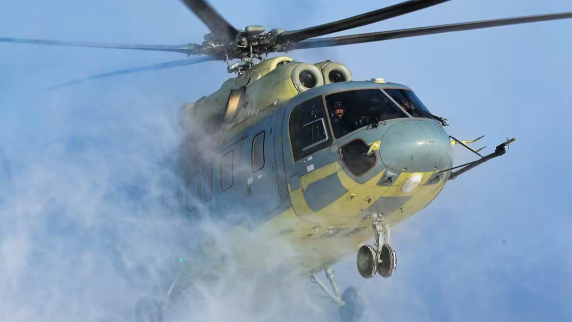 Russian helicopters showcased at China-Russia Expo in Harbin
