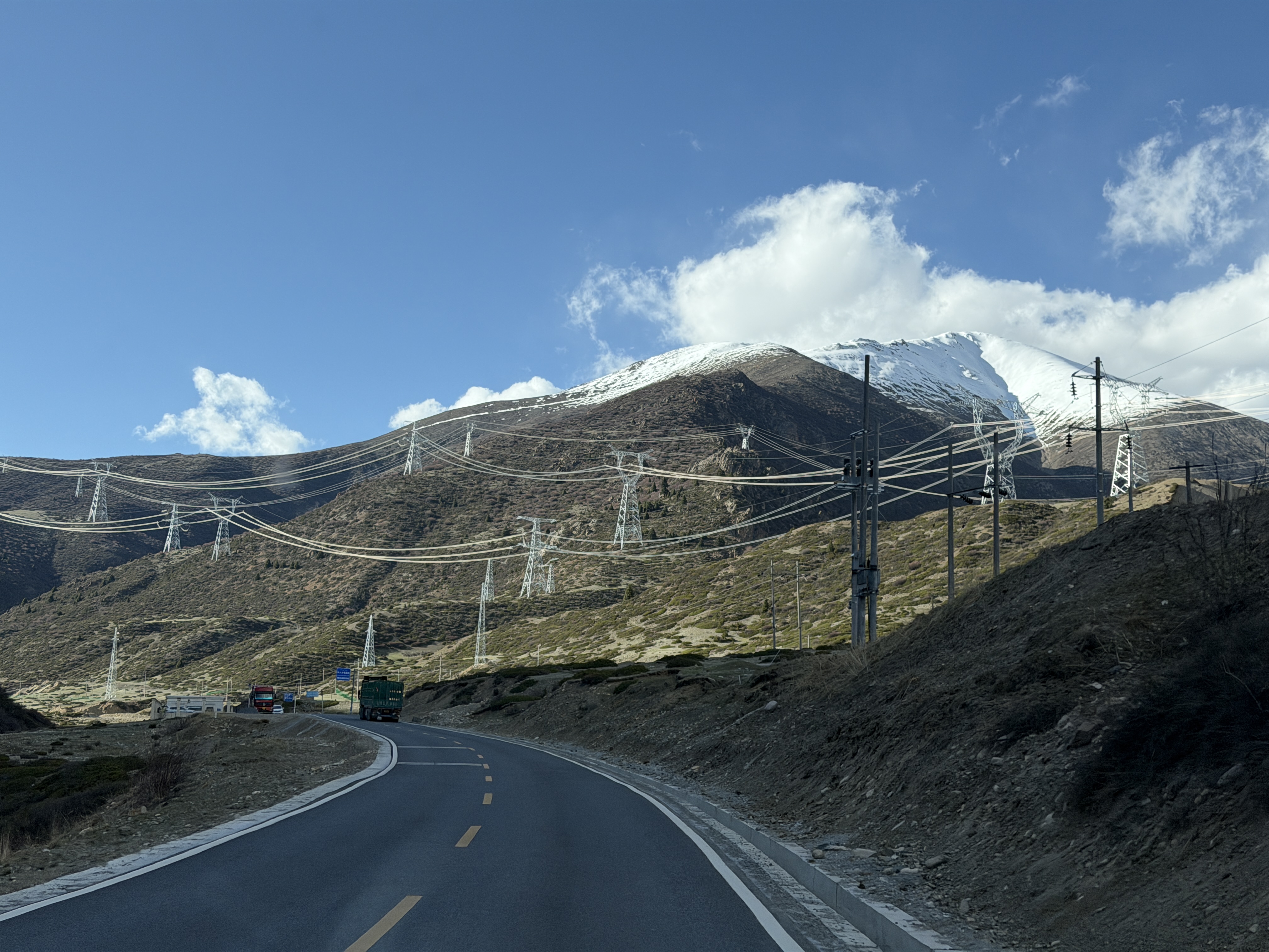 Xizang Snapshots: Power lines across the Himalayas
