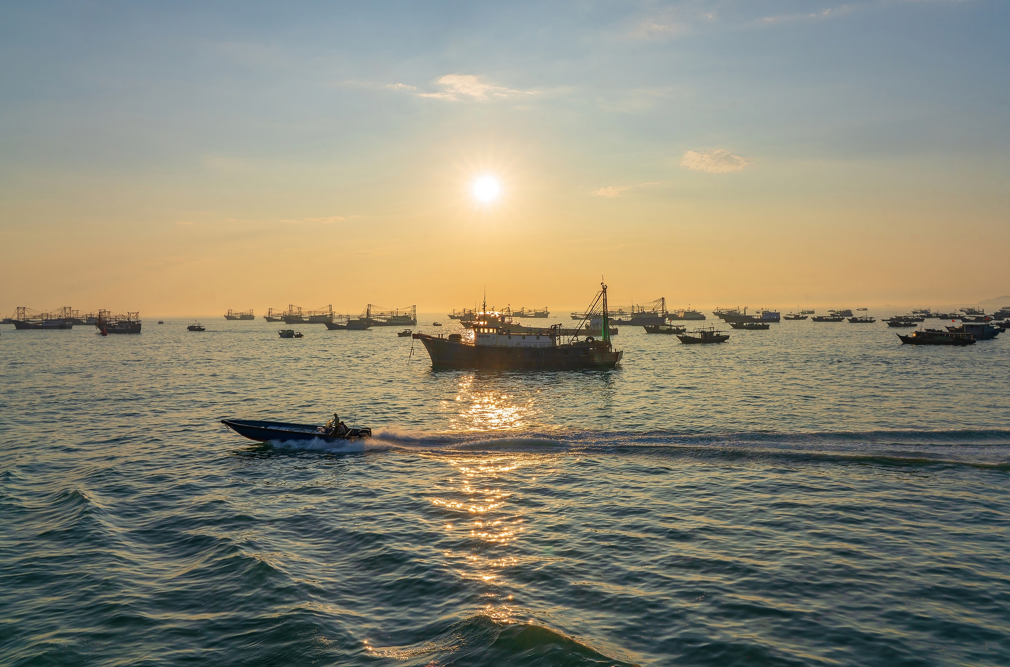 The Dianjian fishing port in the Beibu Gulf, Guangxi Zhuang Autonomous Region, south China, March 1, 2026. /VCG