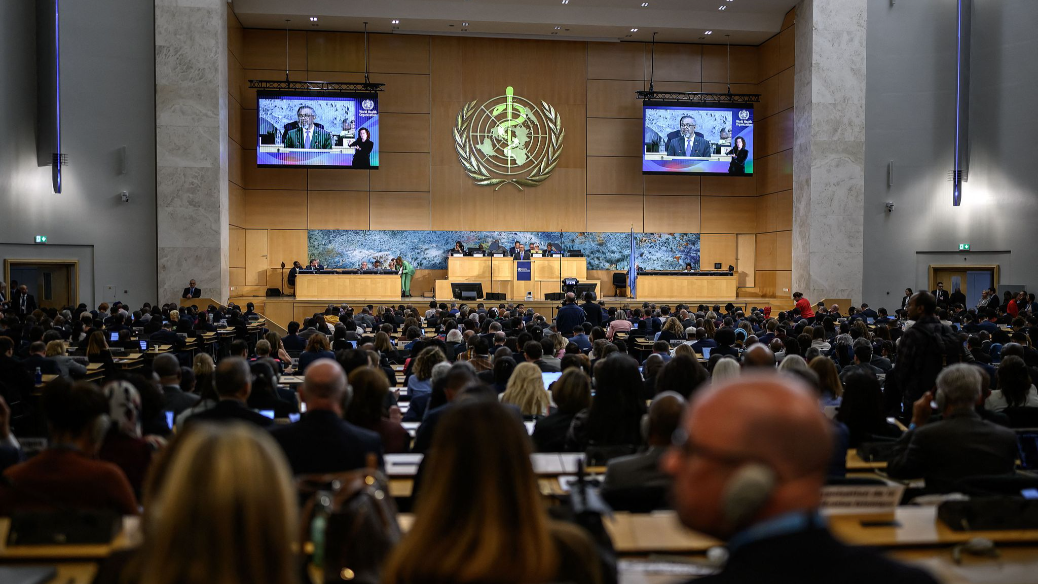 The 79th World Health Assembly in Geneva, May 18, 2026. /CFP