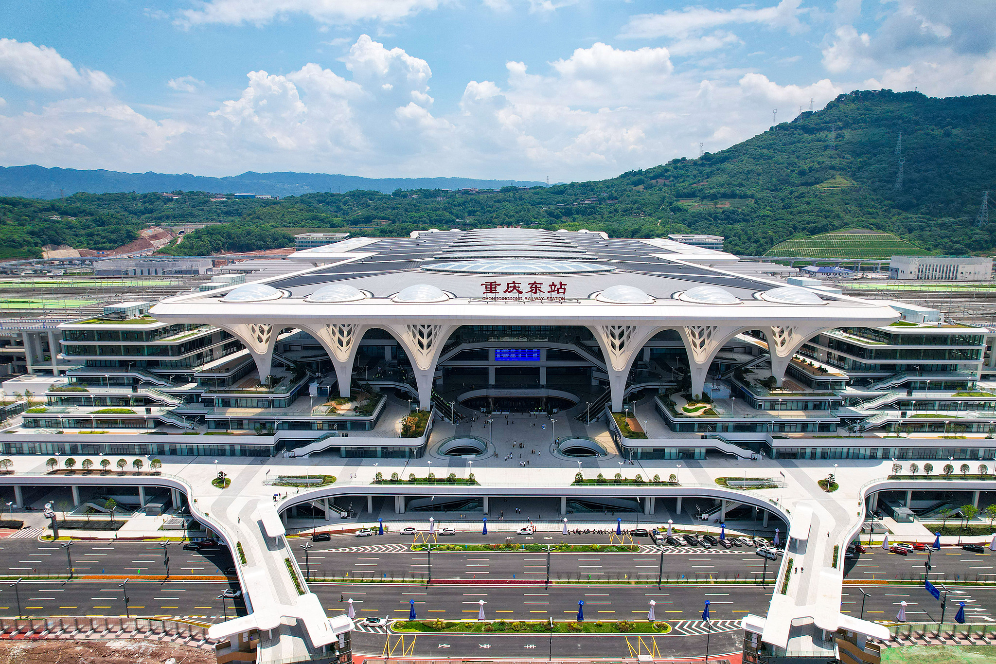 The Chongqing East Railway Station in southwest China, June 27, 2025. /VCG
