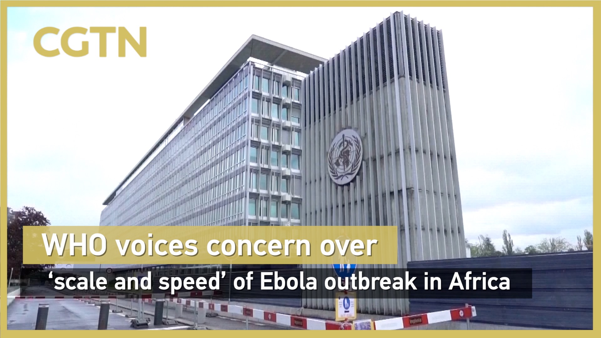 WHO concerned over 'scale and speed' of Ebola outbreak in Africa