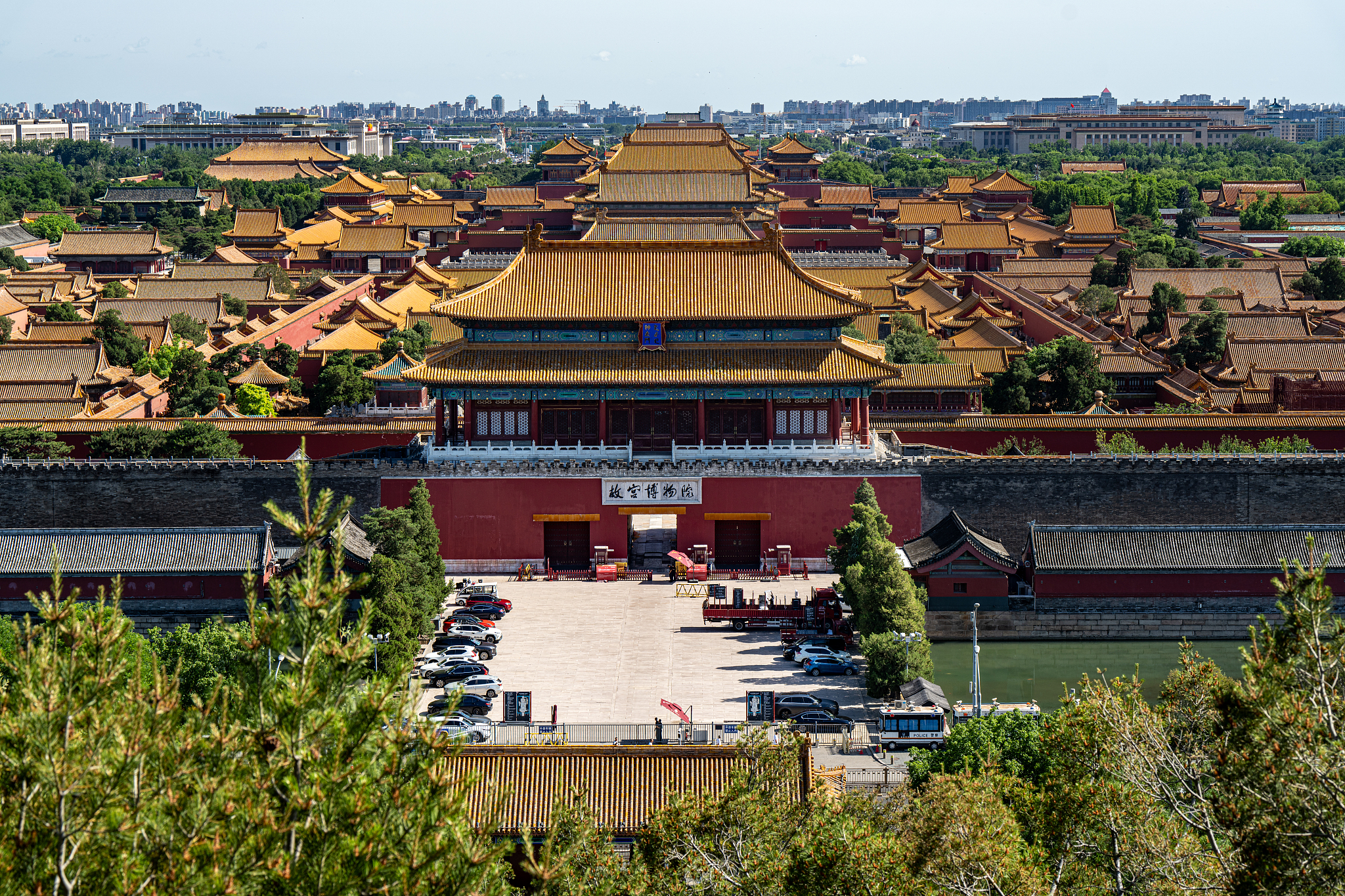 Beijing's Forbidden City is pictured on May 18, 2026. /VCG