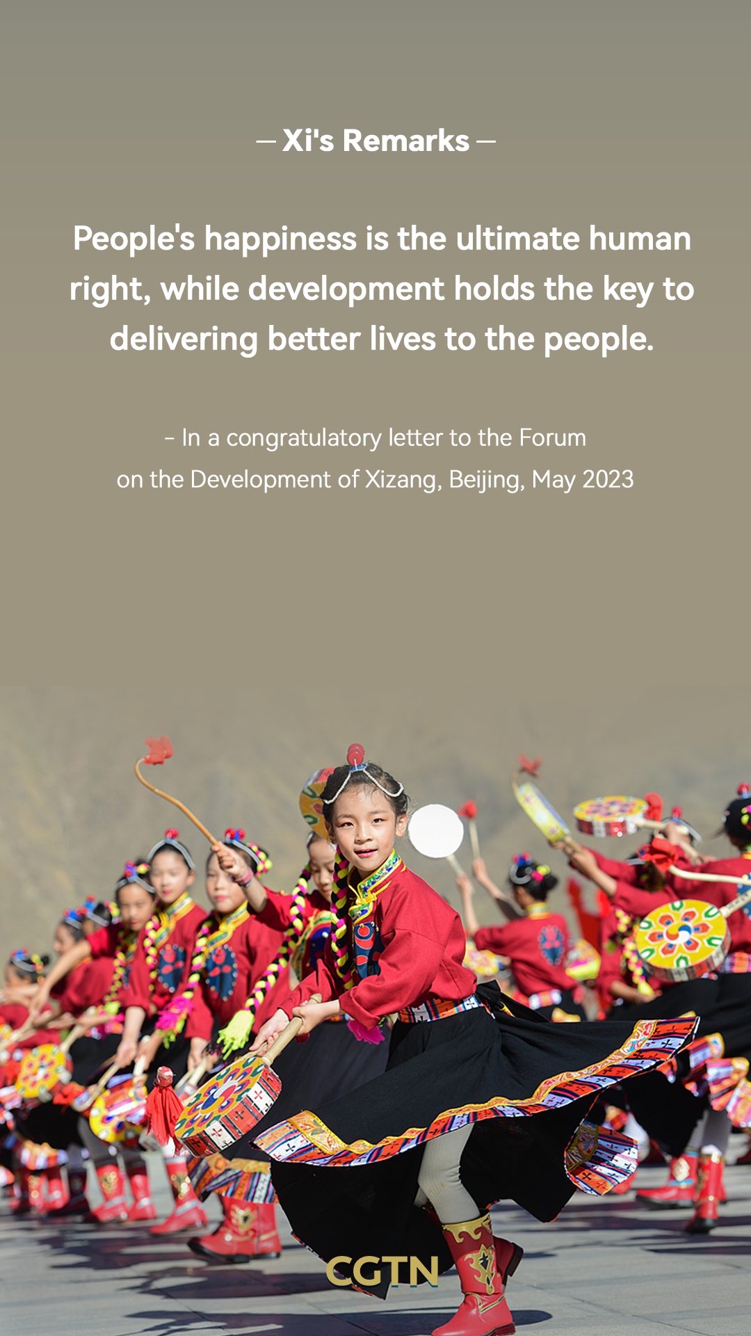 President Xi Jinping's key remarks on Xizang