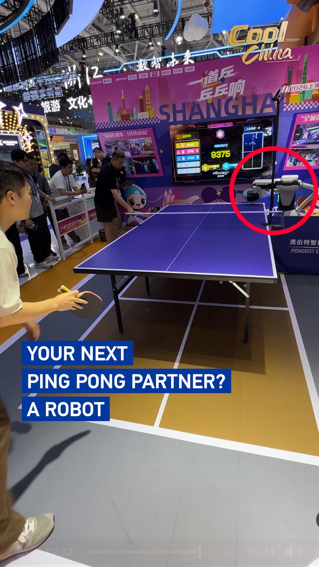Your next ping pong partner? A robot
