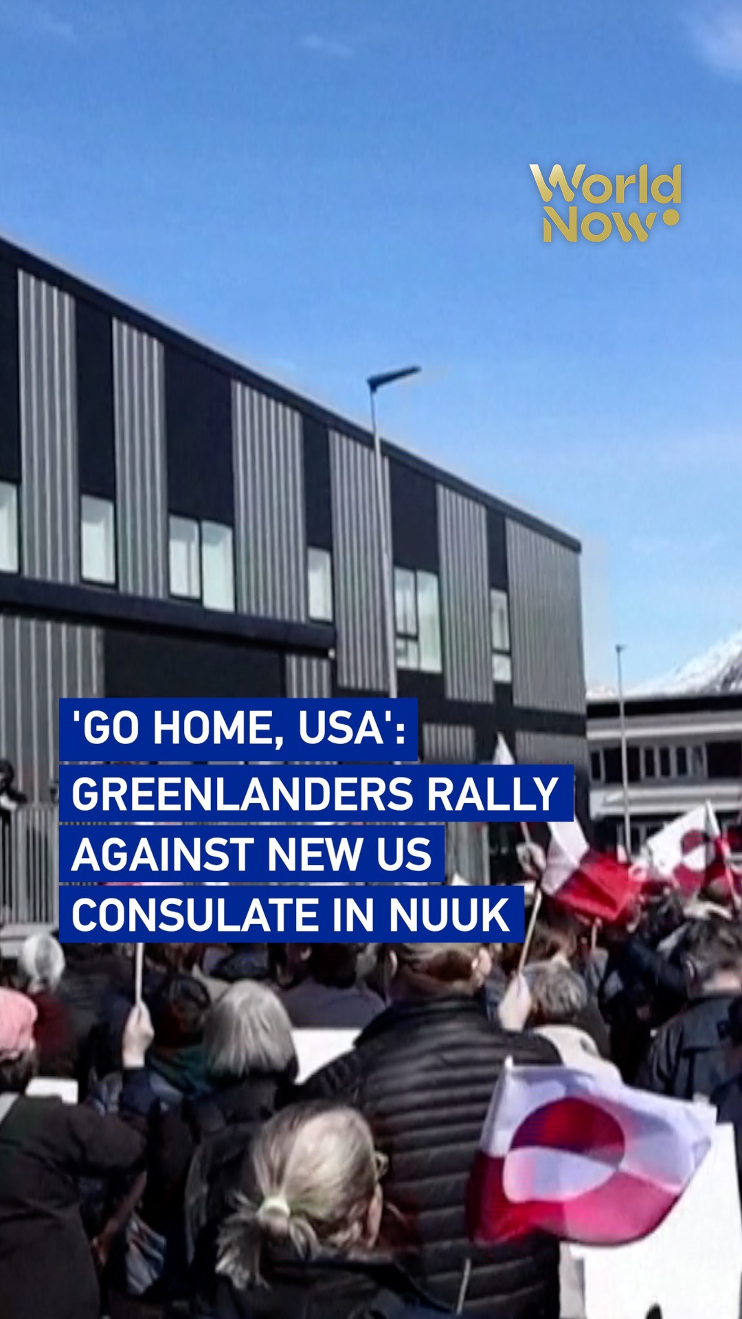 'Go home, USA': Greenlanders rally against new US consulate in Nuuk