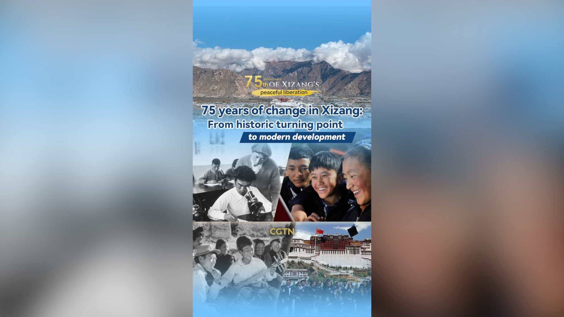 75 years of change in Xizang: From historic turning point to modern development