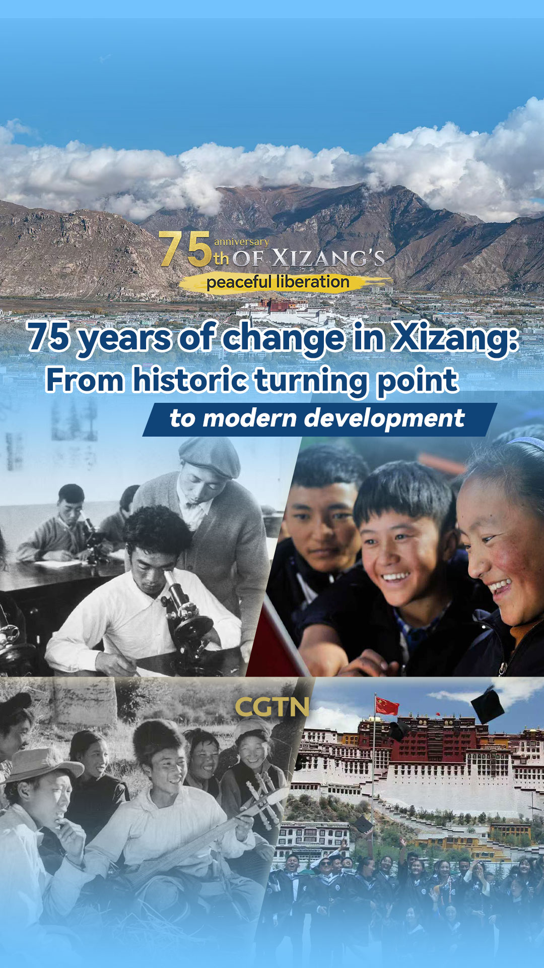 75 years of change in Xizang: From historic turning point to modern development