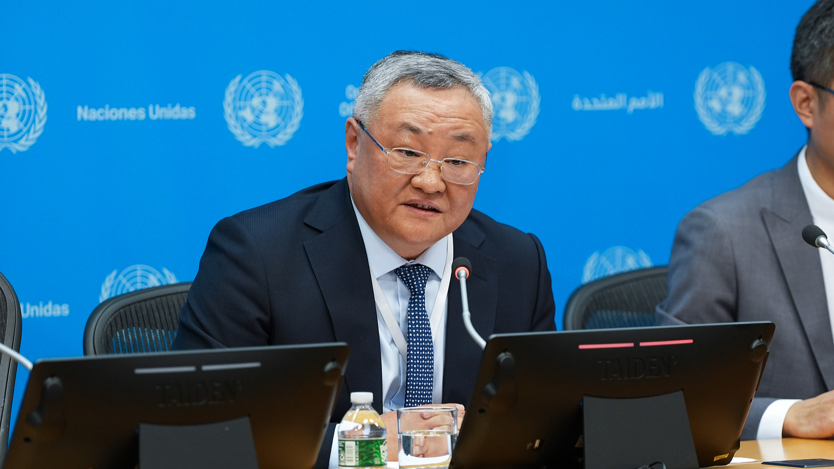 A file photo of Fu Cong, China's Permanent Representative to the United Nations. /VCG