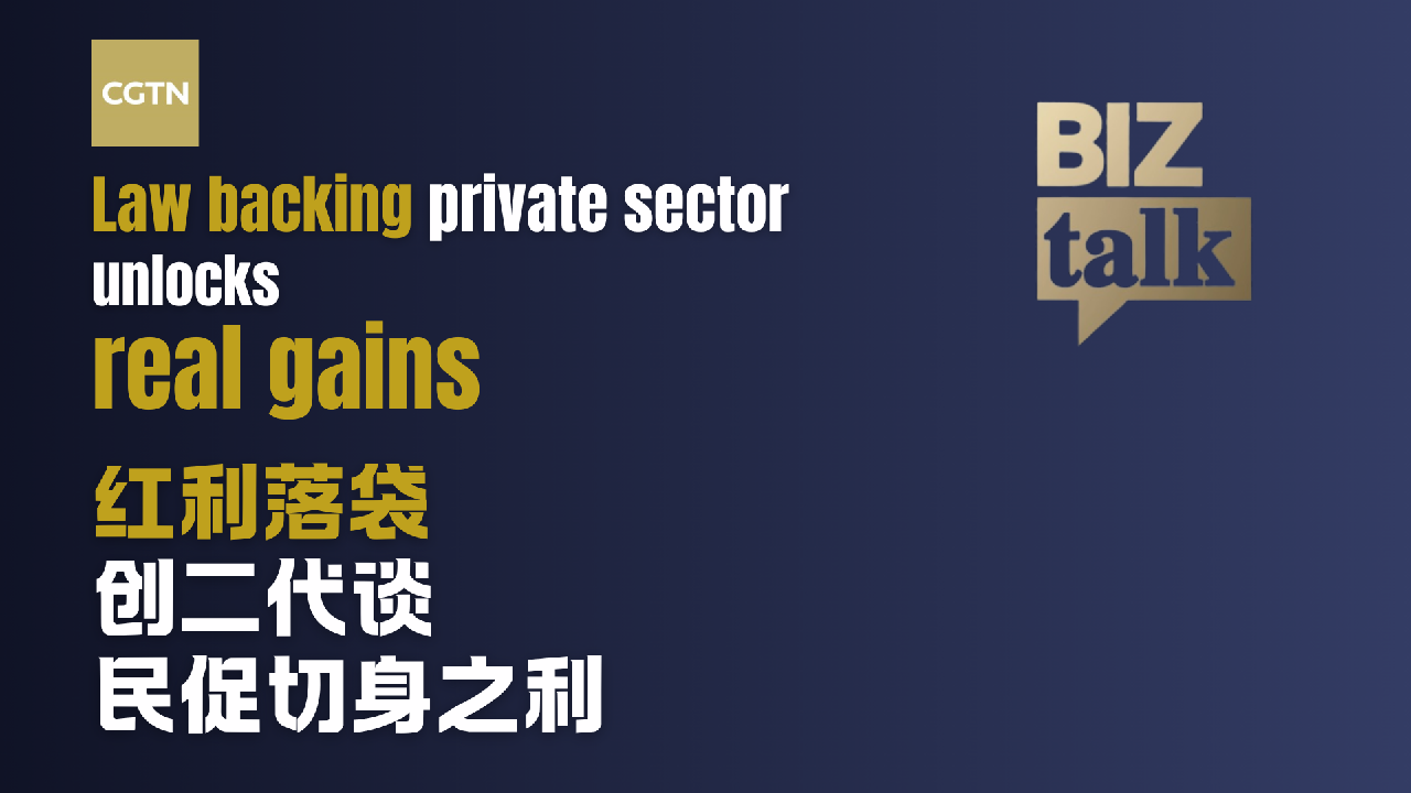Chinese law backing private sector unlocks real gains