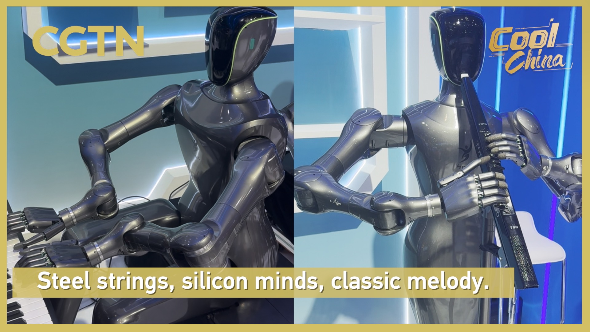 Steel strings, silicon minds, classic melody