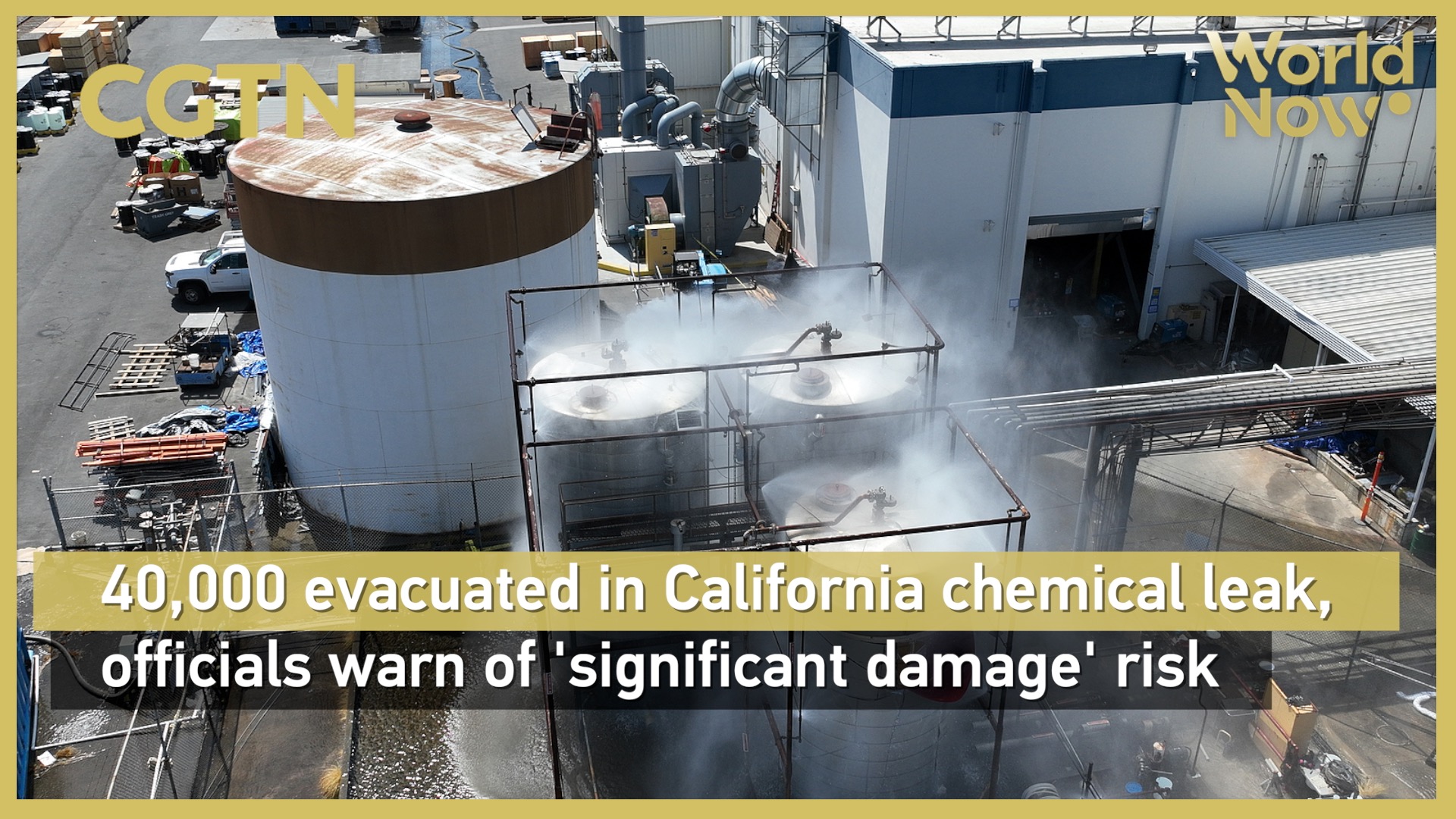 40,000 evacuated in California chemical leak, officials warn of 'significant damage' risk