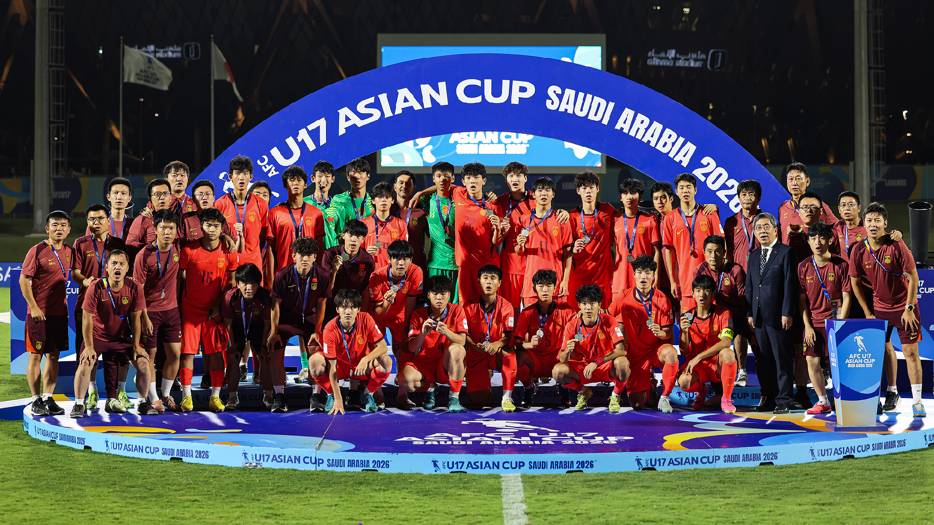 China pushes Japan to brink but falls short in AFC U17 Asian Cup final