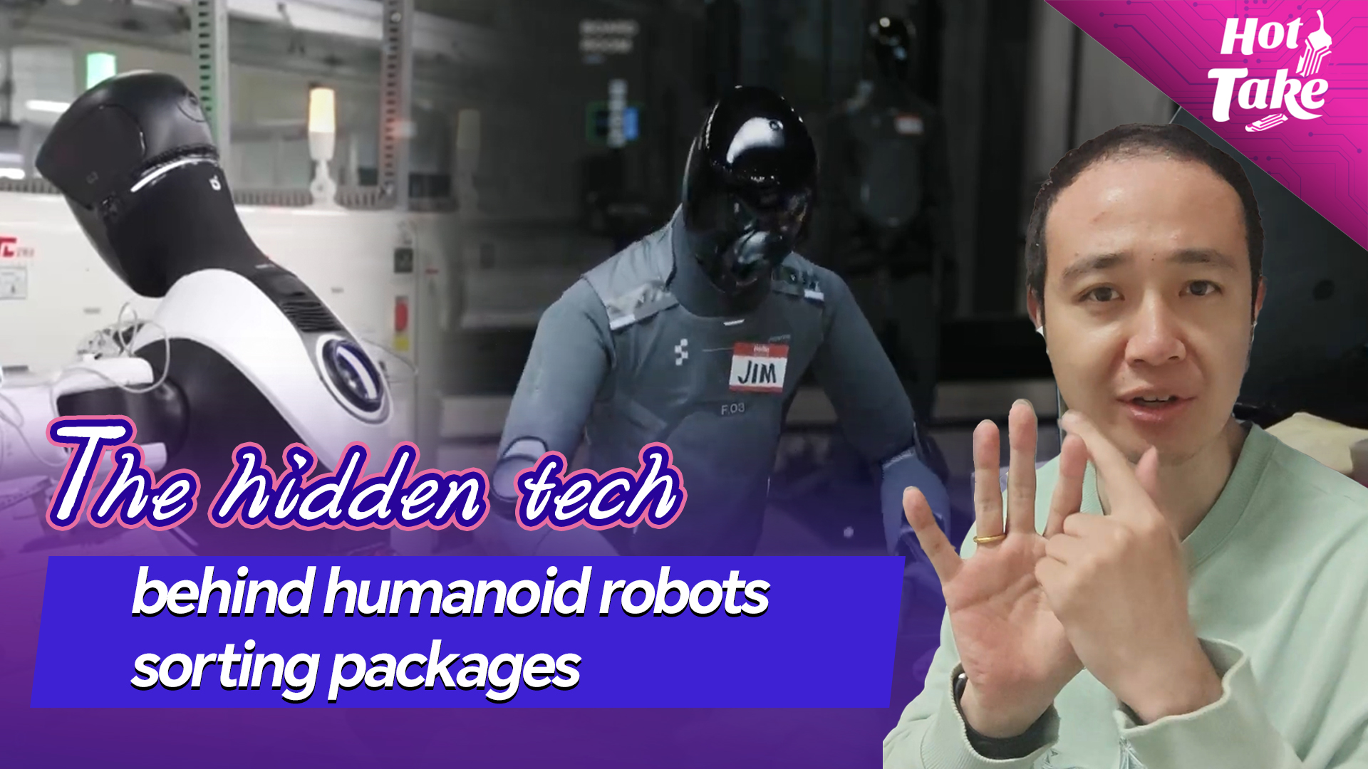 Hot Take: The hidden tech behind humanoid robots sorting packages