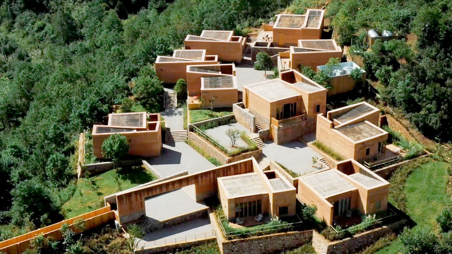 Rammed earth building technique reimagined in Shaxi
