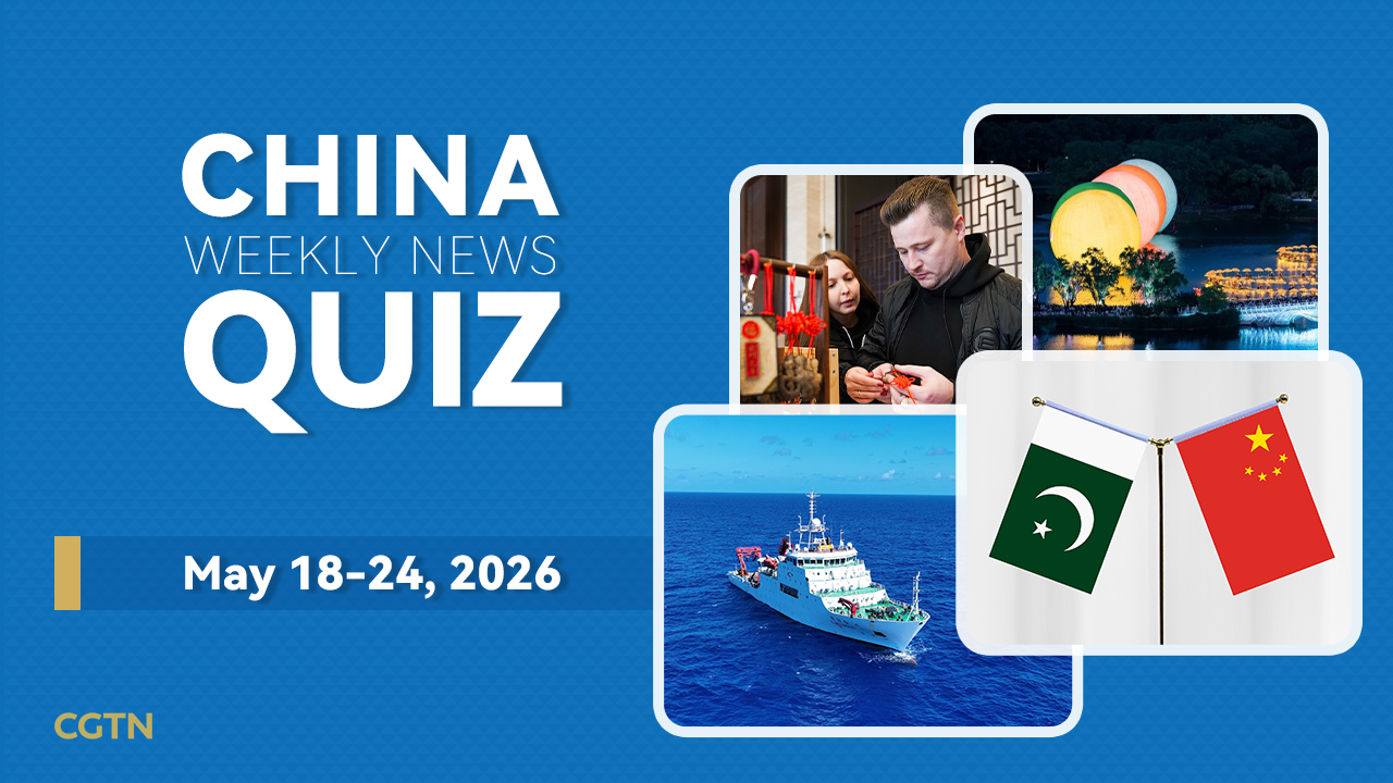 China Weekly News Quiz: May 18-24, 2026