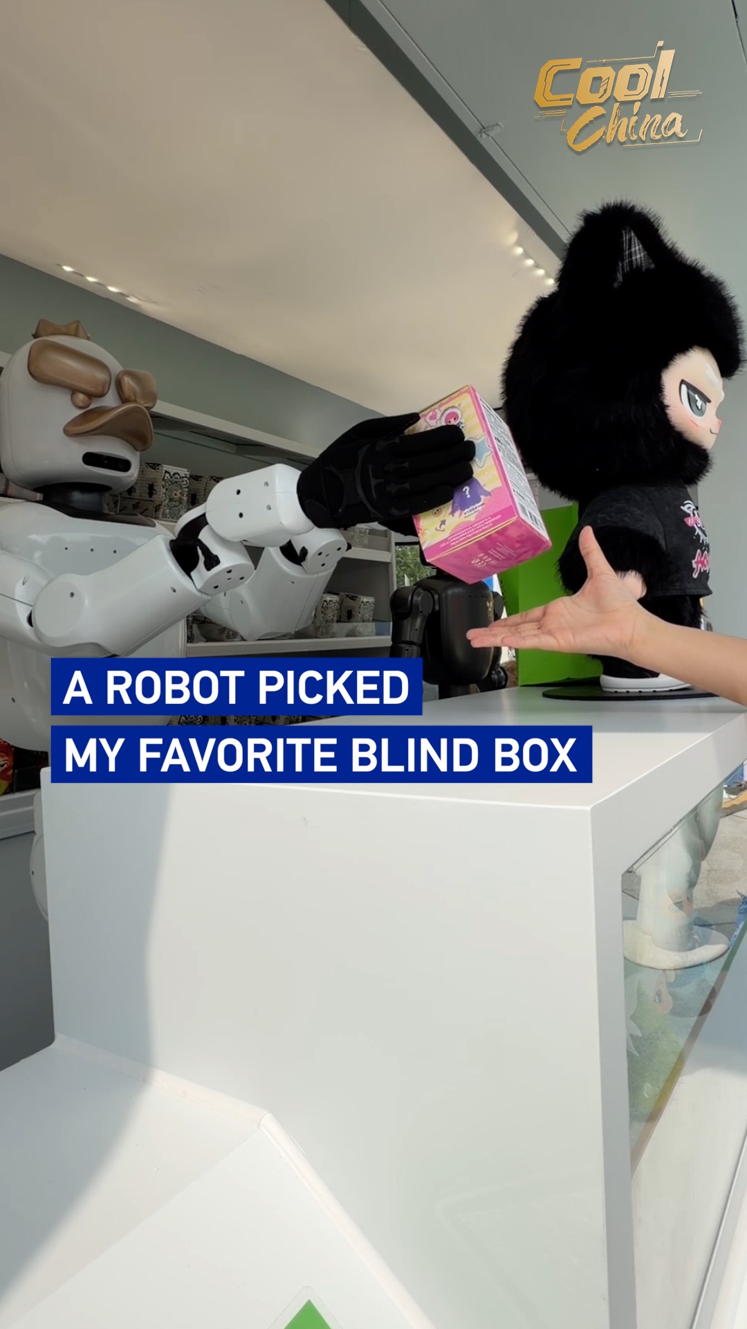 A robot picked my favorite blind box