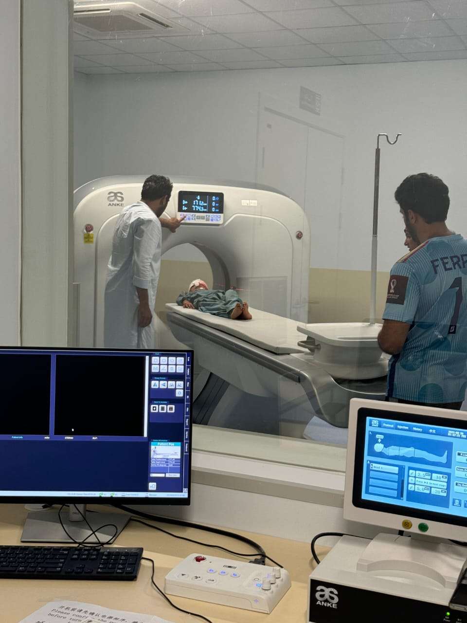 CT scan services: Imaging capabilities enhancing diagnostic precision for critical and routine cases.
