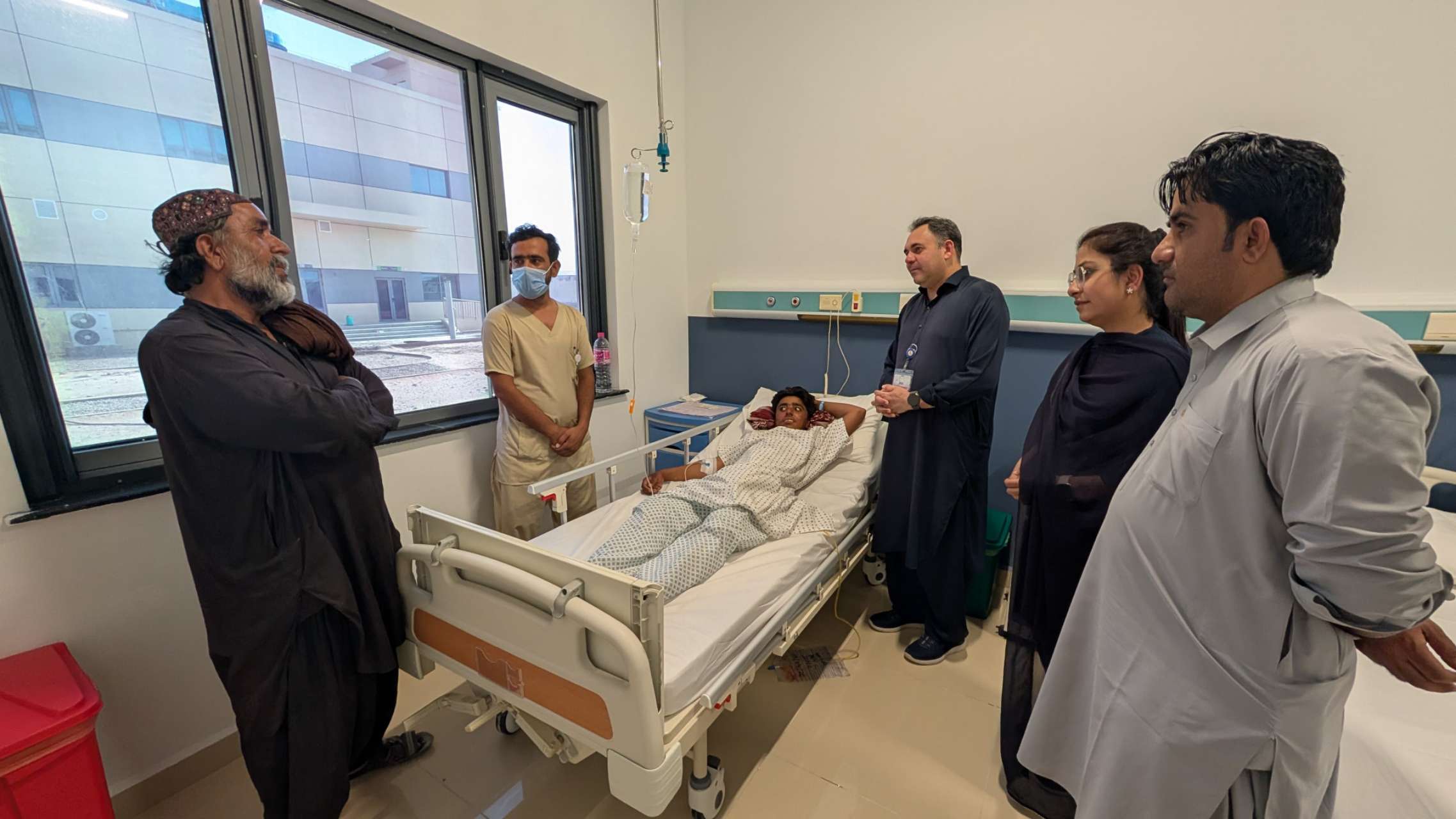 Inpatient care and ward rounds: Multidisciplinary teams ensuring coordinated treatment and ongoing patient monitoring.