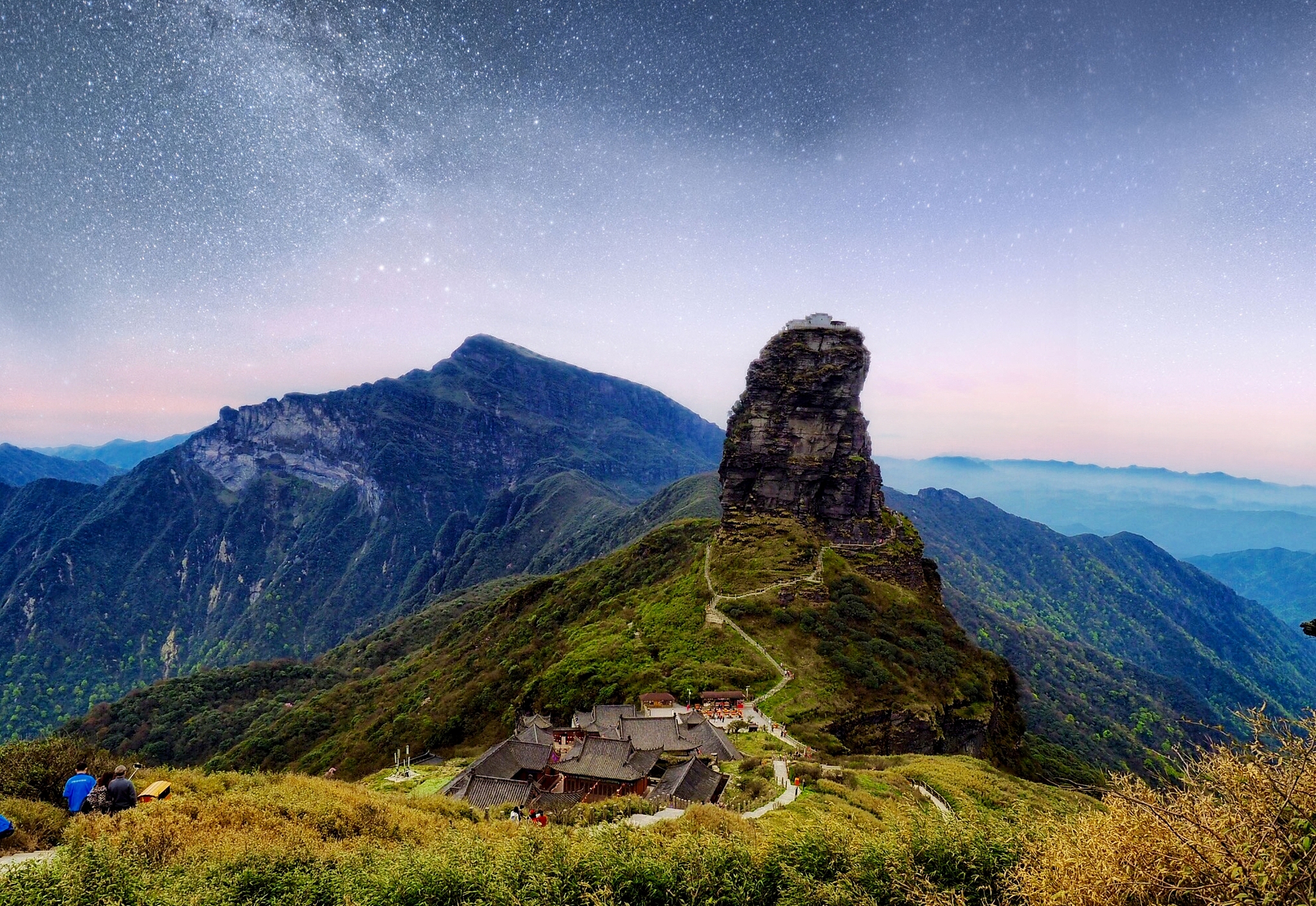 A view of Mount Fanjing in Tongren, Guizhou Province, southwest China. /VCG