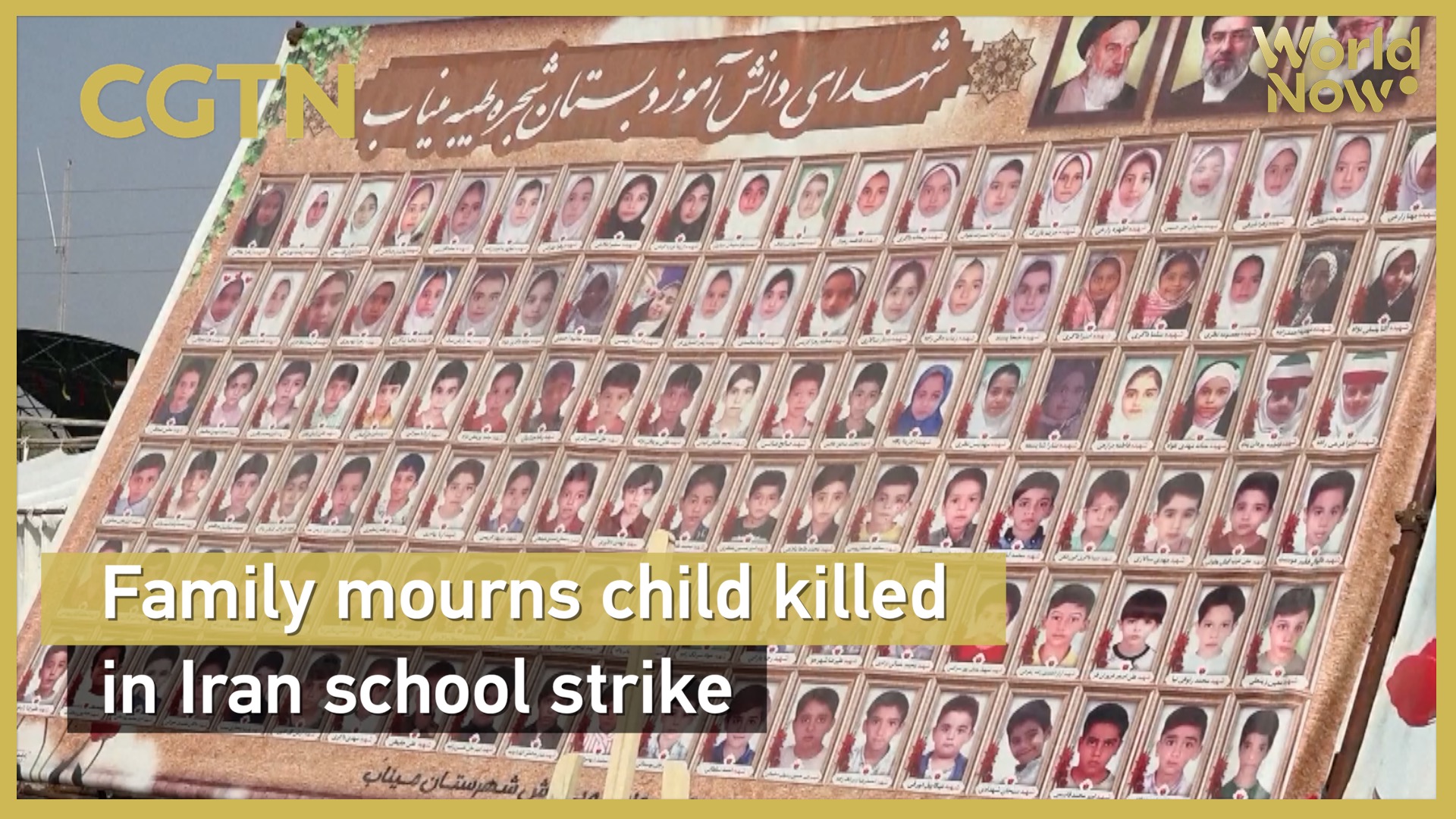 Family mourns child killed in Iran school strike