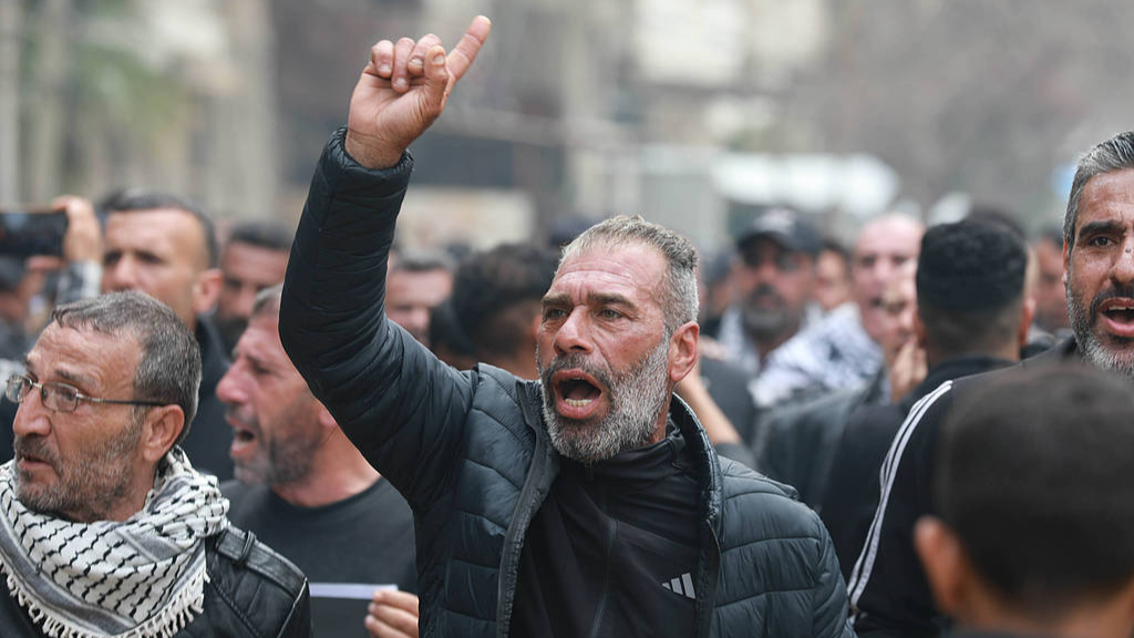 Palestinians protest in Gaza over prisoner treatment in Israeli jails