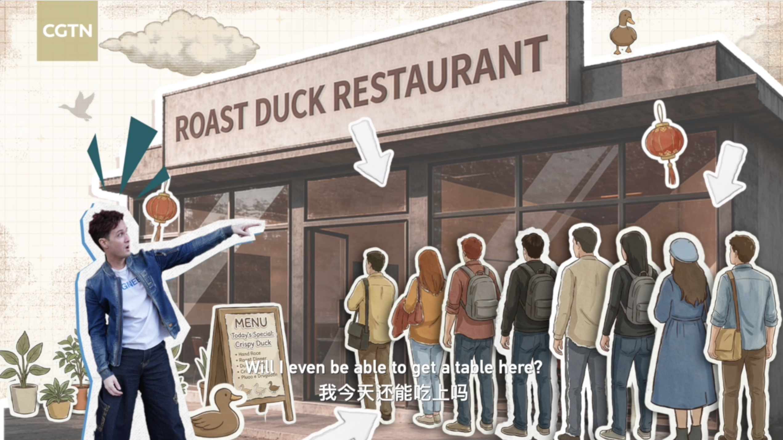 Wait… you can fly from Europe and eat Peking duck the same day?