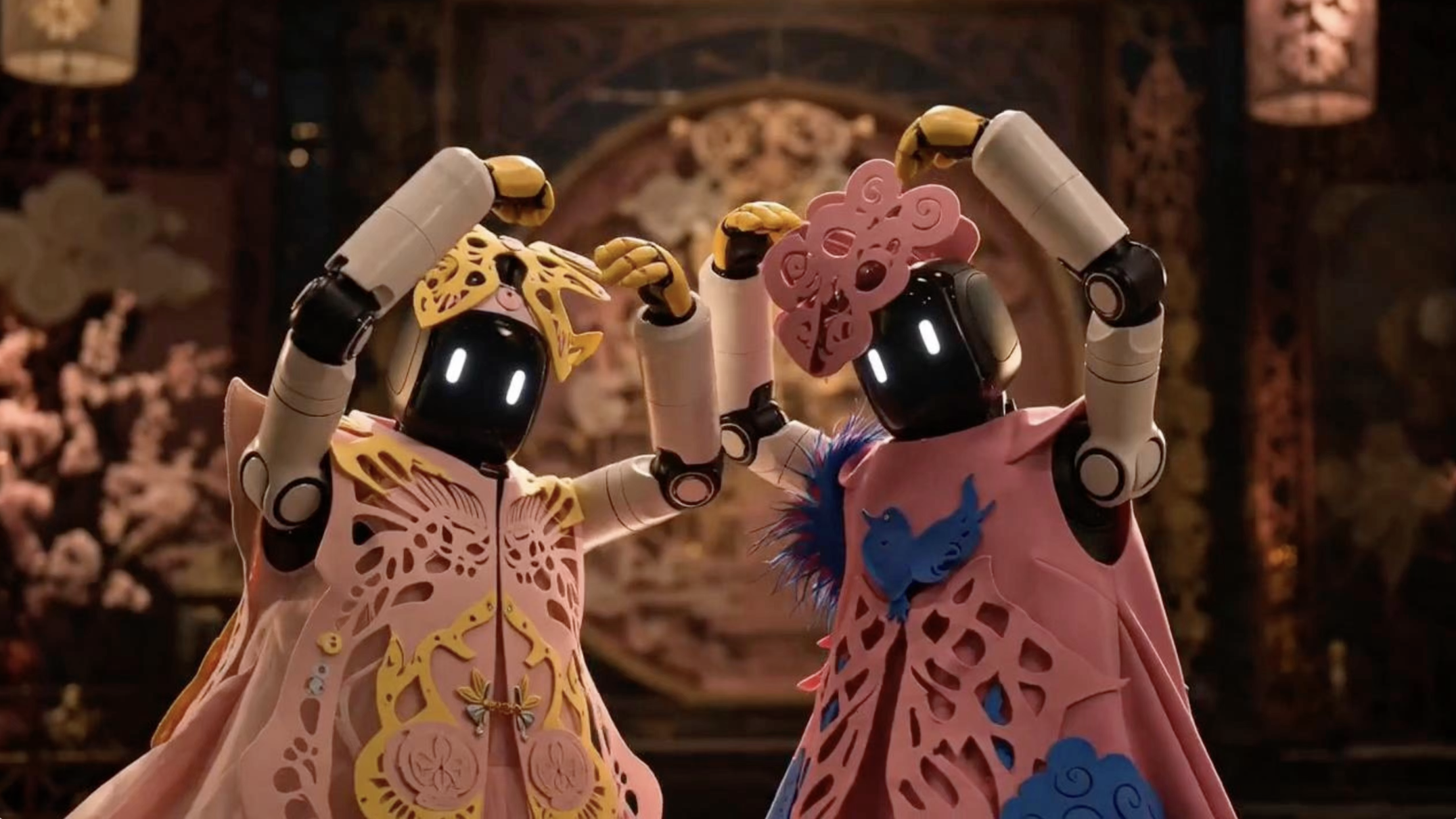 Encountering a Chinese intangible cultural heritage robot in France